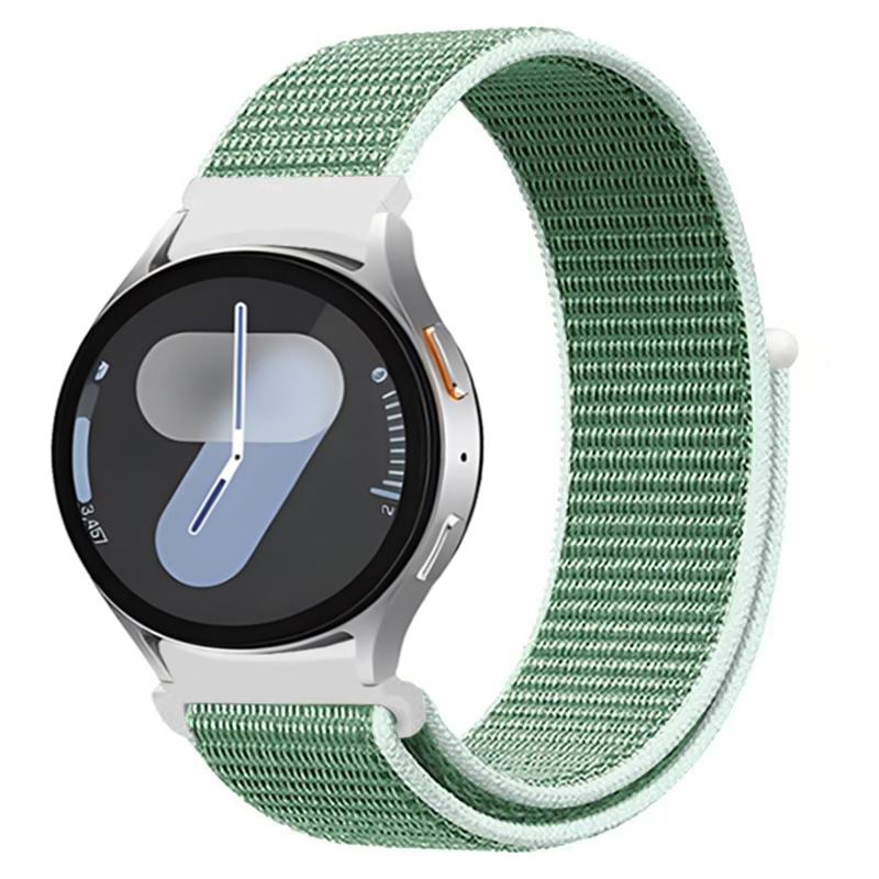 Nylon Loop Band for Samsung Galaxy Watch 7/FE/6 5 4 44mm 40mm Original Wristband for Watch 6 Classic 47mm 43mm/5 Pro 45mm Strap