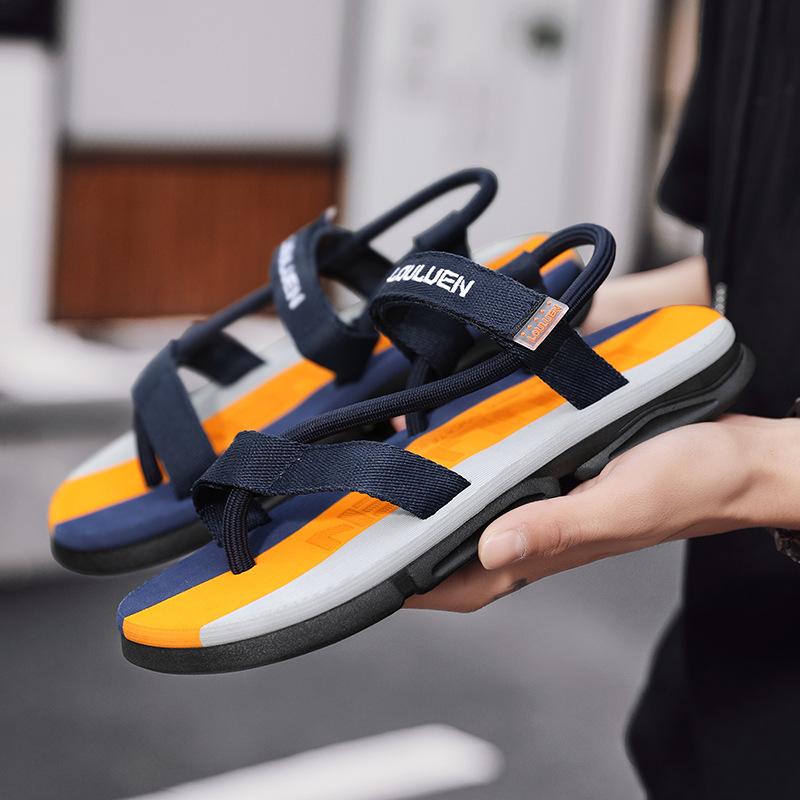 Summer Roman Beach Shoes Flip Flops Slip On Flats Slippers Men Slides 2024 New Dropshiping Men Sandalias Hombre Sandals Male