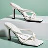 2025 Plus Size Women's Stiletto Sandals & Slippers - Sexy High Heels for Europe & America