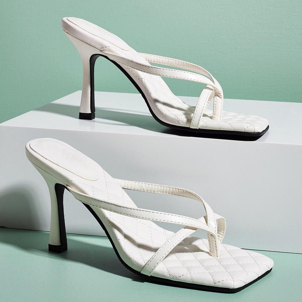 2025 Plus Size Women's Stiletto Sandals & Slippers - Sexy High Heels for Europe & America