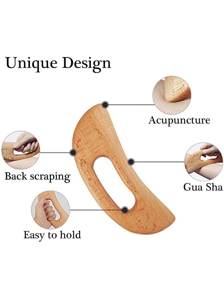 Body Scraping Tools Wooden Massagers Scraping Massage Tools Muscle Scraping Wooden Gua Sha Tool Scraping Board Massage Tool Slim