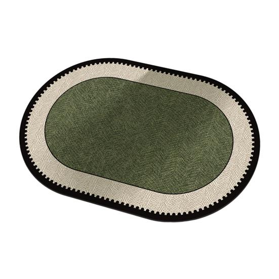 Bathroom Door Mat Super Absorbent Bath Mat Retro Bathroom Rug with Anti-Slip Bottom Diatomaceous