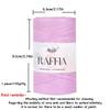 DIY Raffia Yarn Multi-Colored Lafite Grass Rope DIY Crochet Yarn  Knitting Hats Bag