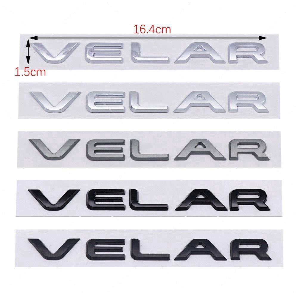 3D ABS VEL A R Letter Car Rear Trunk Emblem Badge Sticker