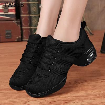 Scarpe da Ballo da Donna Sportive Caratteristica Suola Morbida Scarpe da Ballo Sneakers per Donna Scarpe da Pratica Scarpe da Ballo Moderno Scarpe da Jazz Femminili Zapatos
