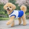 Lightweight Pet Mesh Vest Two-Tone Design Dog T-Shirt Fashion Summer Dog Clothing  Casual Outfit