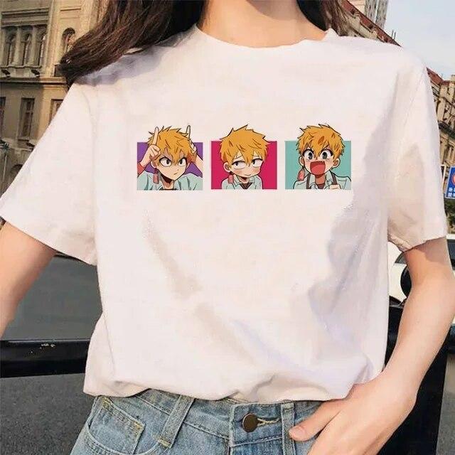 Toilet-Bound Hanako-kun Print T-Shirts Damen Harajuku Ullzang Mode T-Shirt 90er Grafik Lustiges Unisex T-Shirt Sommer Top Tee FeUnisex