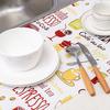 Printing Kitchen Table Mat Drawers Cabinet Shelf Cupboard Placemat Waterproof Oil Proof Shoes
