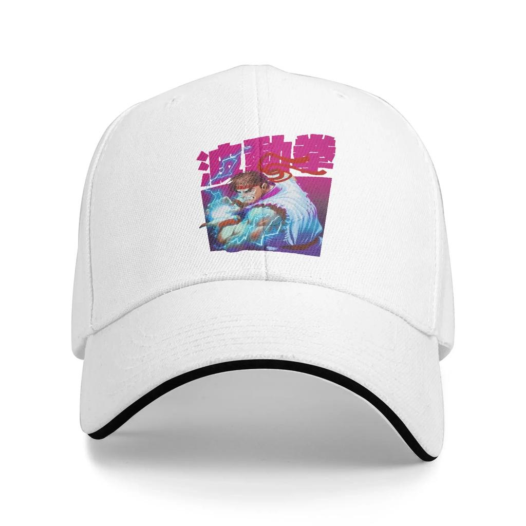 Leisure Streets Fighters RYU Movie Golf Hat Unisex Trucker Hat Outdoor Golf Gift Sun Caps