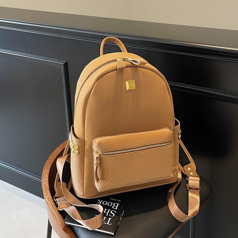 New fashionable versatile style large capacity street shot women's double back college style women's schoolbag
