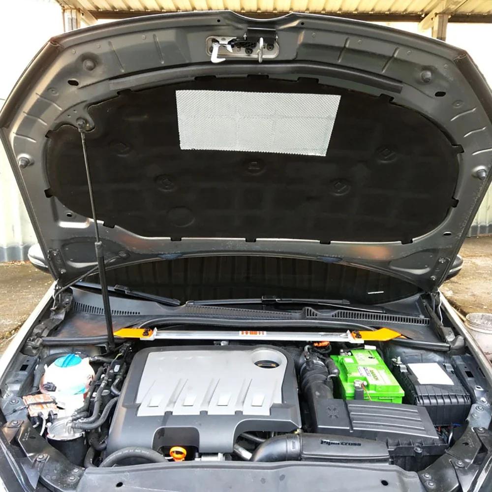 Auto Motorhaube Geräuschdämmung Baumwolle Schalldämmung Wärmeisolierung Abdeckung für Volkswagen Golf 6 VW Golf 6 Gti