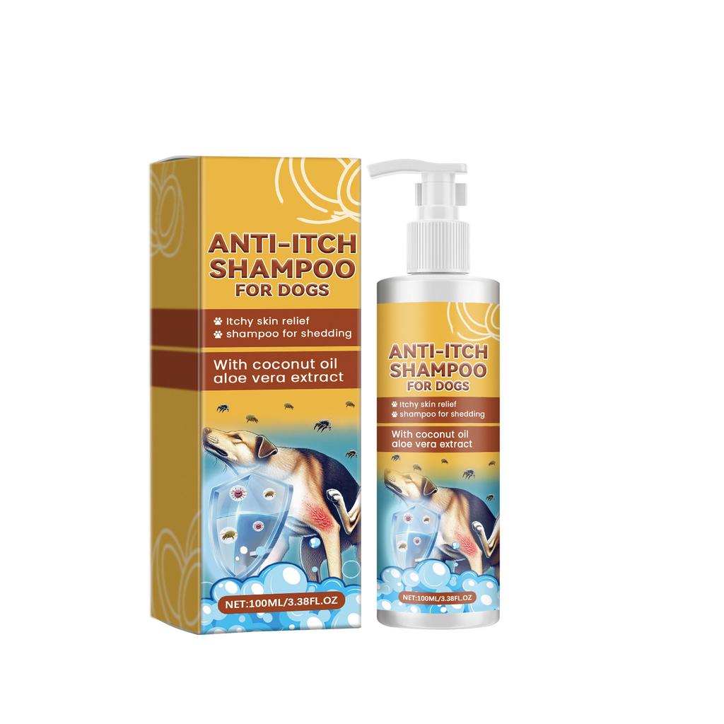 Itch Shampoo For Hunder, allergisk, kløende, nærende hår 100ml