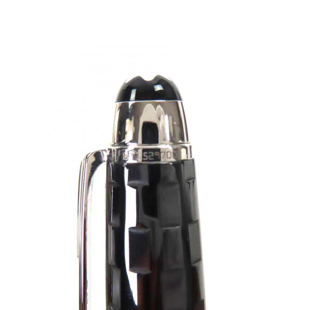 Excellent MONTBLANC fountain pen Meisterstück Solitaire Black Prisma Classic Used