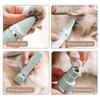 4-in-1 Electric Dog Clippers Low Noise Cordless Pet Grooming Clipper USB Rechargeable High Power Pet Electric Hair Clipper