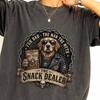 Fur Dad Comfort Colors Shirt, The Snack Dealer, Funny Dog Dad Gift