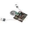 30s Audio Voice Recording Playback Module Button/Light Sensitive/Button Chip Audio Module with Extension Cord for Greeting Card