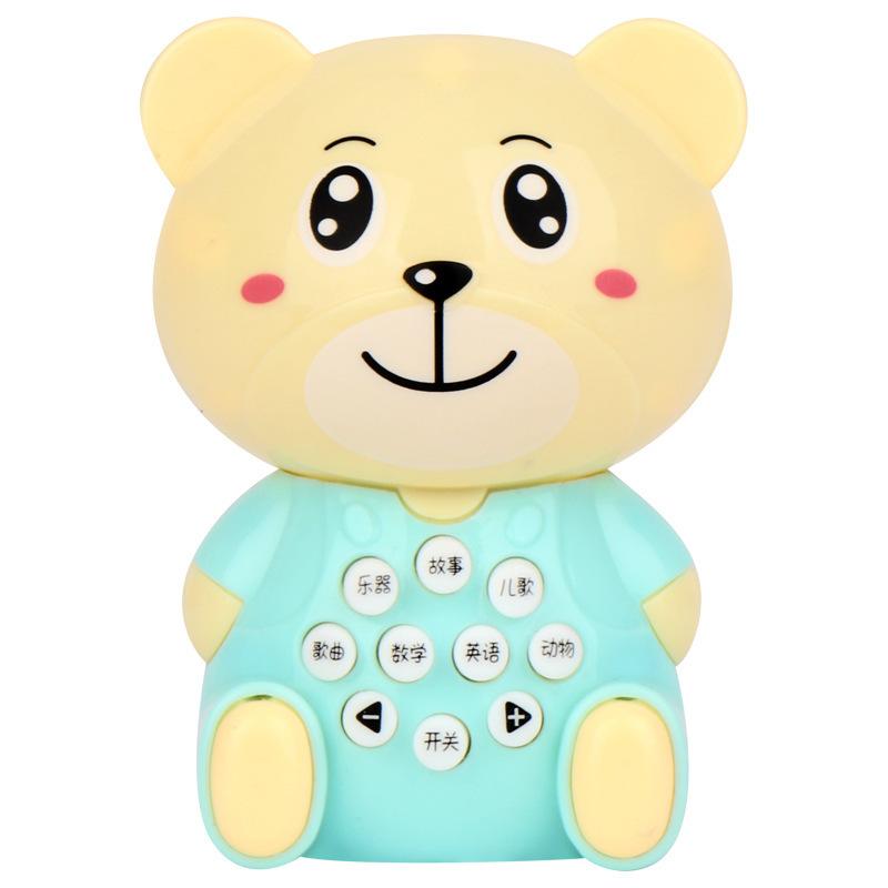 Children's Mini Learning Machine Toys Cute Rabbit Doll Baby Music Player Educational Toy Story Machine Only Chinese