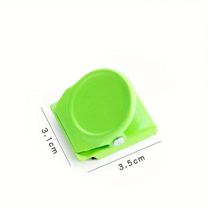 9Pcs Instagram Style Candy Colored Memo Clip Creative Color Magnet Metal Message Clip Multifunctional Storage Small Clip