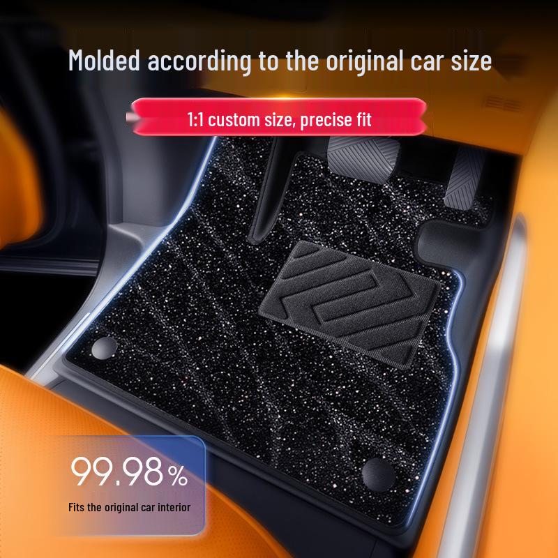 Wey Gaoshan 8-Piece TPE Floor Mats for 7-Seater WEY Models