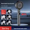 YIXI Gunmetal Grey 5-Setting Pressurized Shower Head