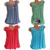 Women's Summer Loose Sleeveless Vest T Shirt Blouse With Elegant Boho Lace Design