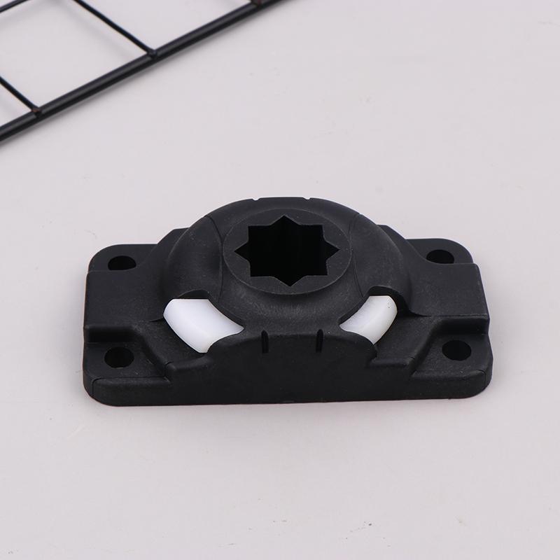 1PCS Inflatable Kayak Rod Holder With 4 Screws Navigation Mount Base Boat Canoe Slide Rail Kayak Fishing Rod Accessories