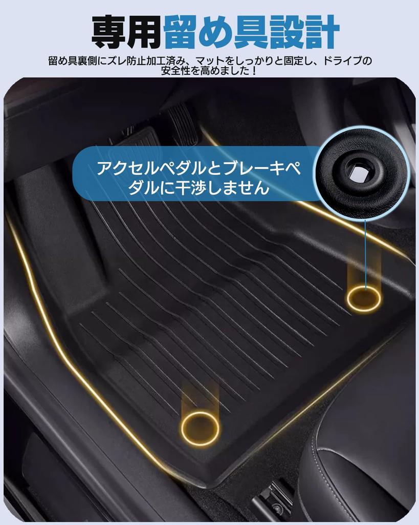 Honda New Model Floor Mat 3D 3D Type Exclusive Car Mat Second Mat TPE Material 3D Molding Custom Interior Parts Accessories Dress Up Protective Parts