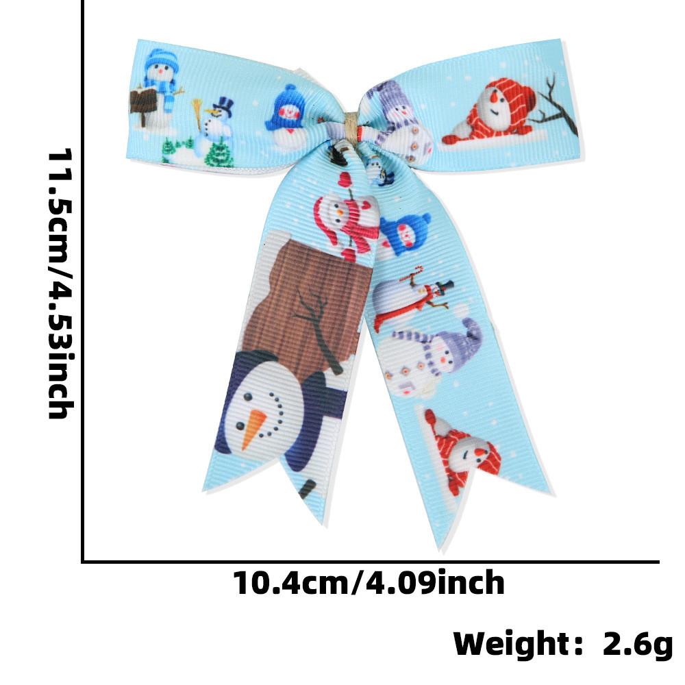 

Colorful Handmade 10cm Bow Accessories Featuring Glittering Designs For Holiday Cheer Blue Bow