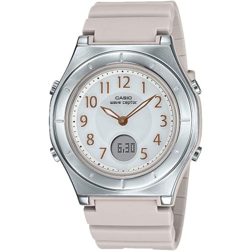 

Casio Wave Ceptor Radio-Controlled Solar Watch LWA-M145-4AJF Women s Beige