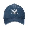 Noble Team Emblem HHalo Game Baseball Caps Vintage Worn Washed Headgear Unisex Outdoor Exercise Hats