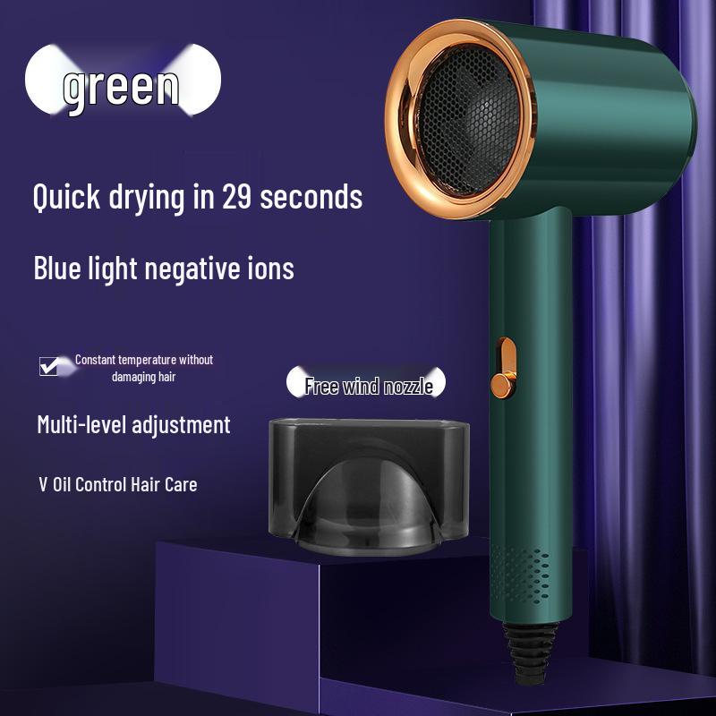 

Blue Light Negative Ion Hair Dryer for Home, Salon & Dorm - Popular Douyin Electric Hair Dryer