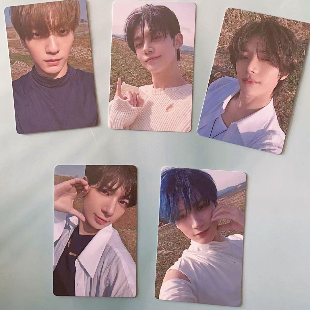 

[Б/У] Немедленная доставка TXT Trading Card Qingdao Comp Set China Yizhiyu Bonus Ichiku Entertainment