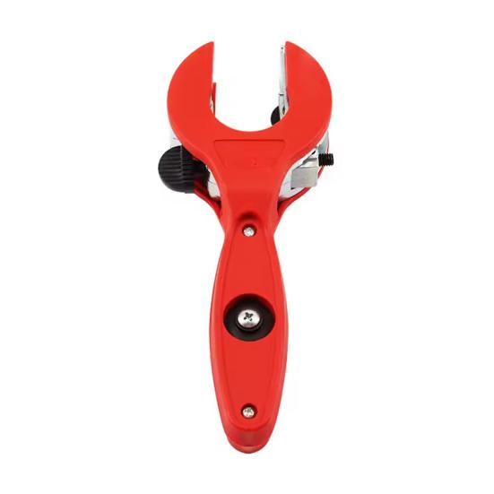 Ratcheting Tubing Cutter Compact Size Pipe Cutter with Replaceable Steel Blades DIY Pipe Cutting Tool Portable Ratchet Cutter