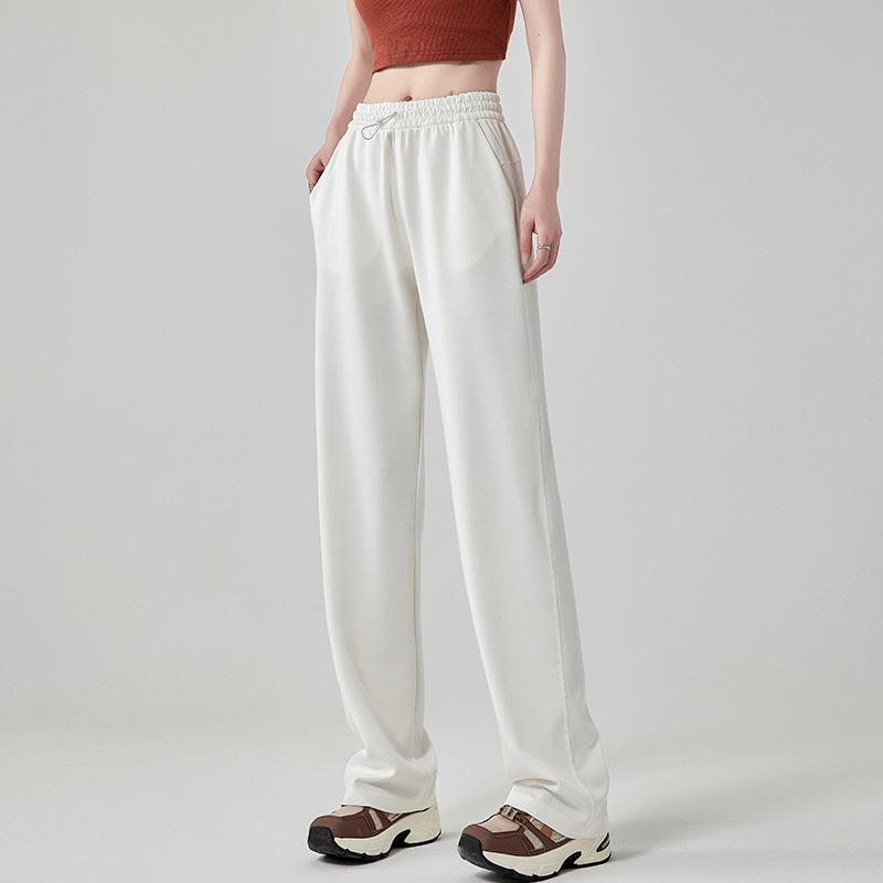 Large Size Wide-leg Pants Women's Casual Pants Feel Cool and Thin