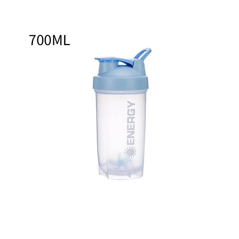 Summer Large-Capacity Shaker Cup Outdoor Fitness Milkshake Cup Student Sports Portable Stirring Ball Shock-Resistant With Scale
