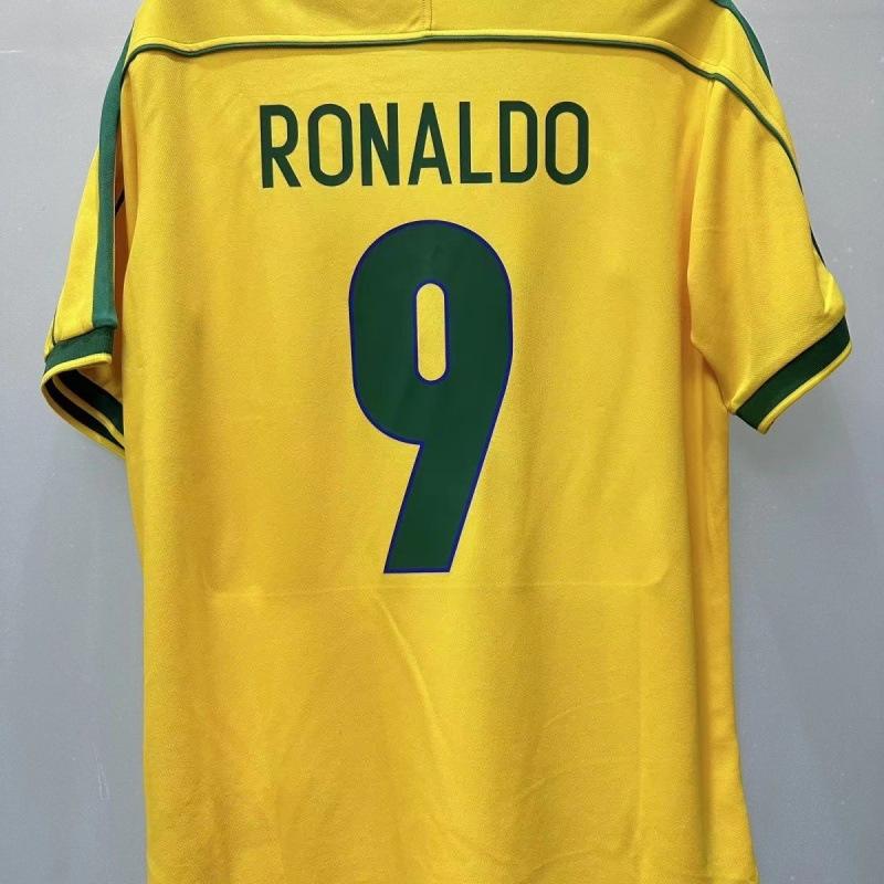 Vintage 2012 Santos Jersey Santos Commemorative Edition Football Jersey No. 11 Neymar Cross-border Brazil Signature Edition
