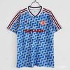 Vintage Retro Fodboldtrøjer Klub Klassiske Fodboldtrøjer Manchester United Arsenal Barcelona Celtic Atletico Madrid Rangers