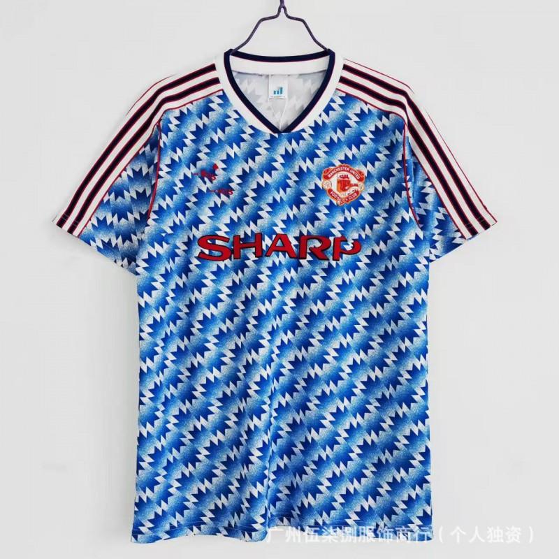 Vintage Retro Fodboldtrøjer Klub Klassiske Fodboldtrøjer Manchester United Arsenal Barcelona Celtic Atletico Madrid Rangers
