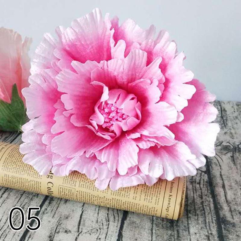 1 Pcs Artificial Large Peony Flower Wall Panels 30/40/50cm Silk Flower Head Wedding Backdrop Party Birthday Wall Hanging Decor