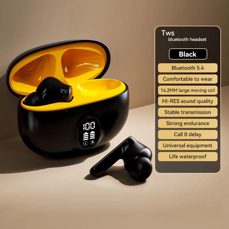 Bluetooth Earphones Wireless Headphone ENC-Calling Noise Cancelling Headset HiFi Stereo Handsfree Earphone