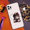 Genshin Impact Hu Tao Bumper Case For iPhone 16 15 14 Pro Max 11 12 13 Pro Max Mini XR 15 16 Plus 16e Phone Cover