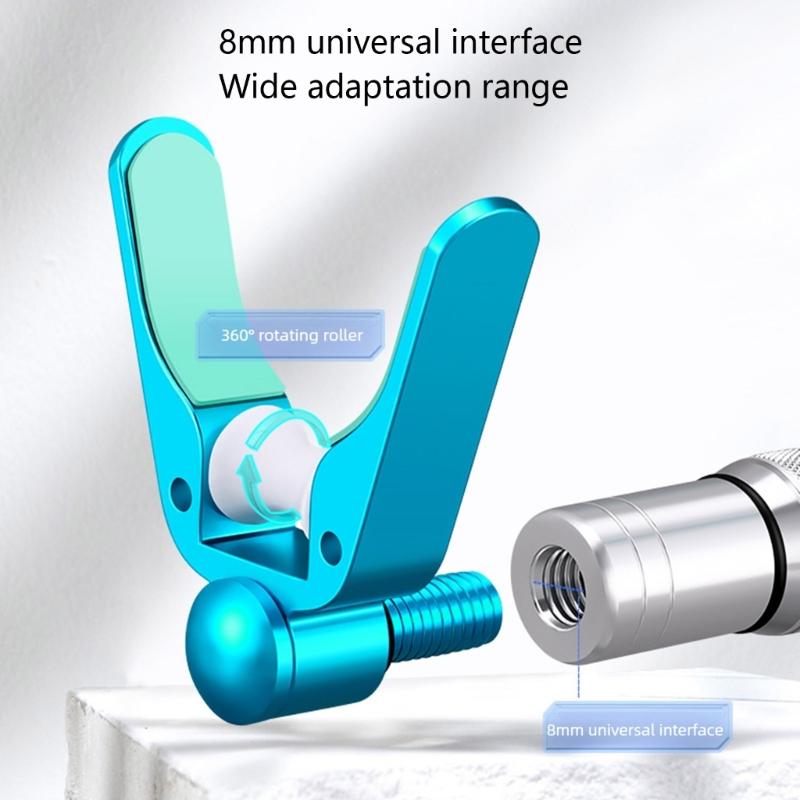 Portable Fishing Rod Holder Automatic Rebounds Fishing Poles Holder Brackets Silicone Pad U Shape Stand Enduring