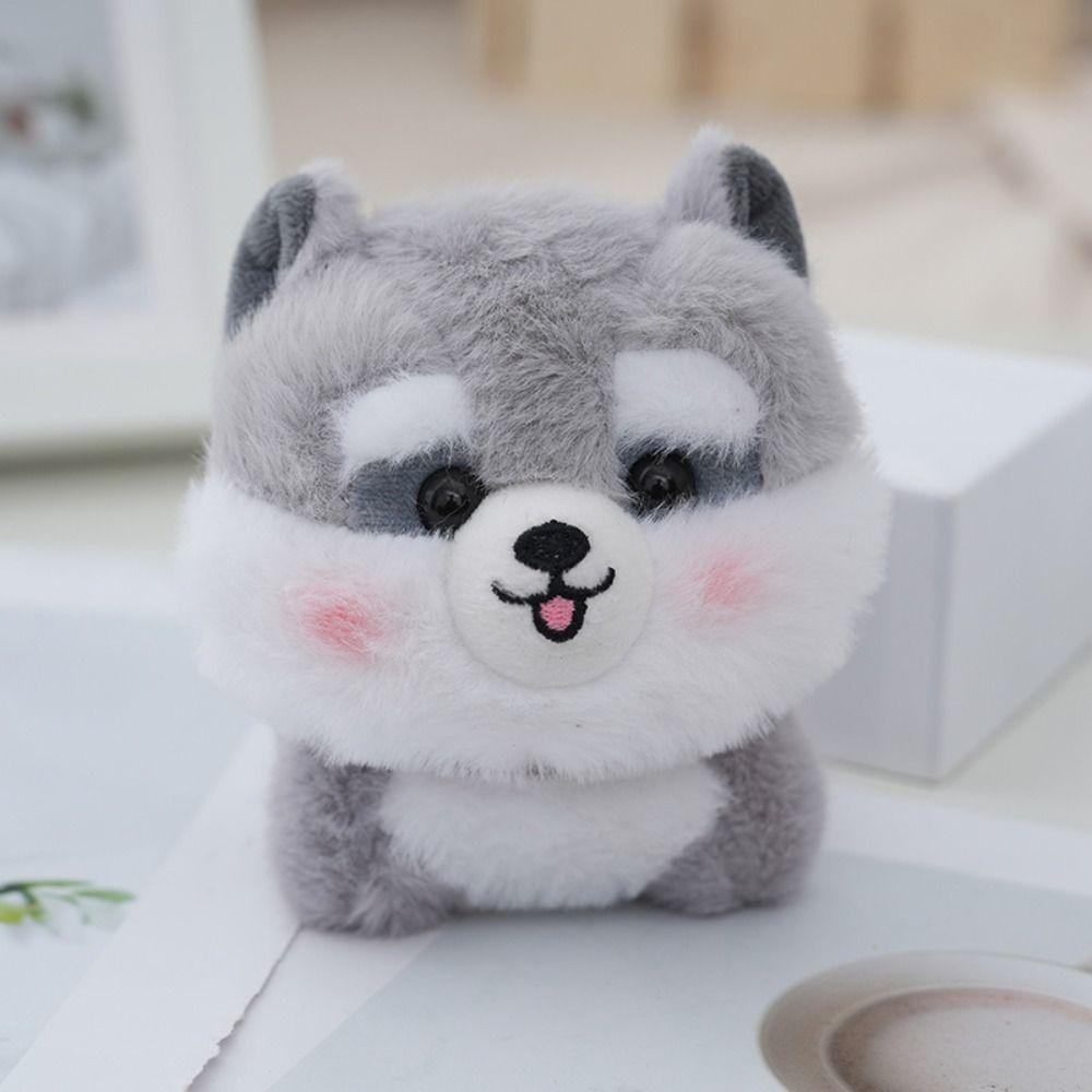 Stuffed Animals Dog Stuffed Doll Small Pendant Puppy Pendant Dog Plush Keychain Kids Toys