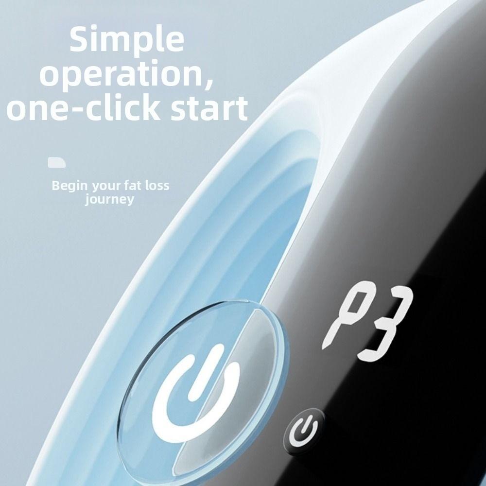 Adjustable Speed Electric Fascia Massage Ring Muscle Handheld Massager  Full Body Relaxation