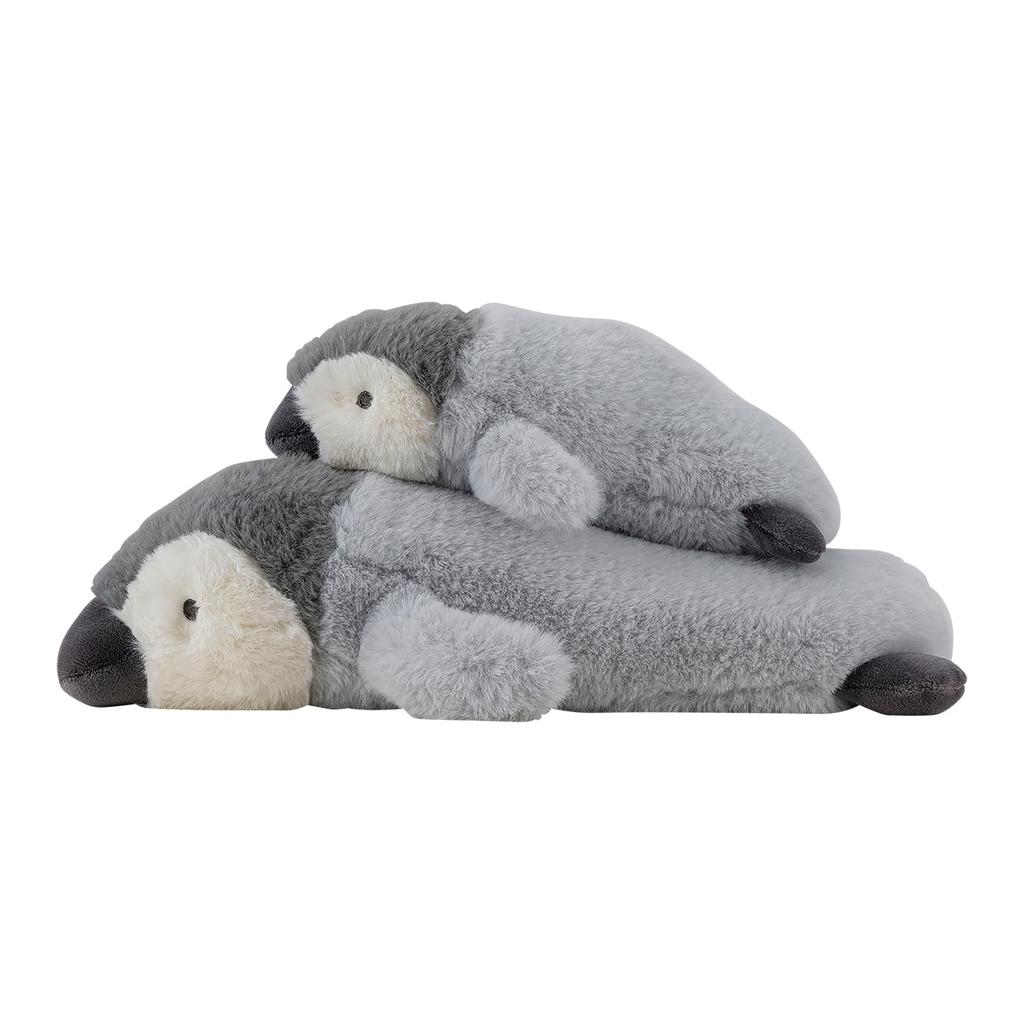 Livheart Mini Cushion Penguin Fluffy Armrest Plush Toy "Kutattobiyori" (Total Length Approx. 28cm) 47112-74