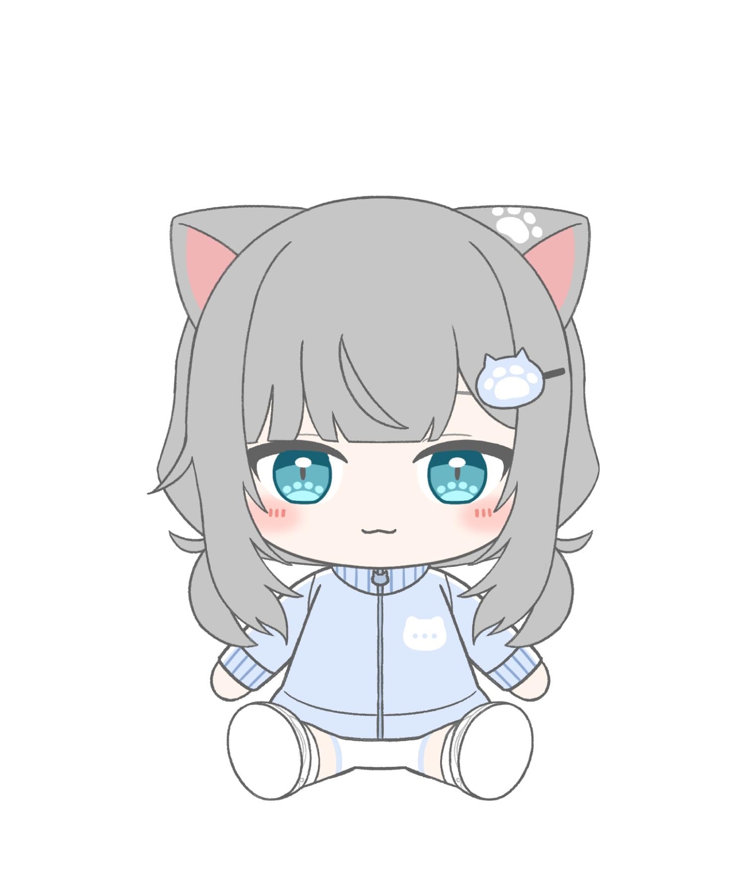 

Amagi NatsukiNachoneko x [Don Quijote] Collaboration Fluffy Plush Toy