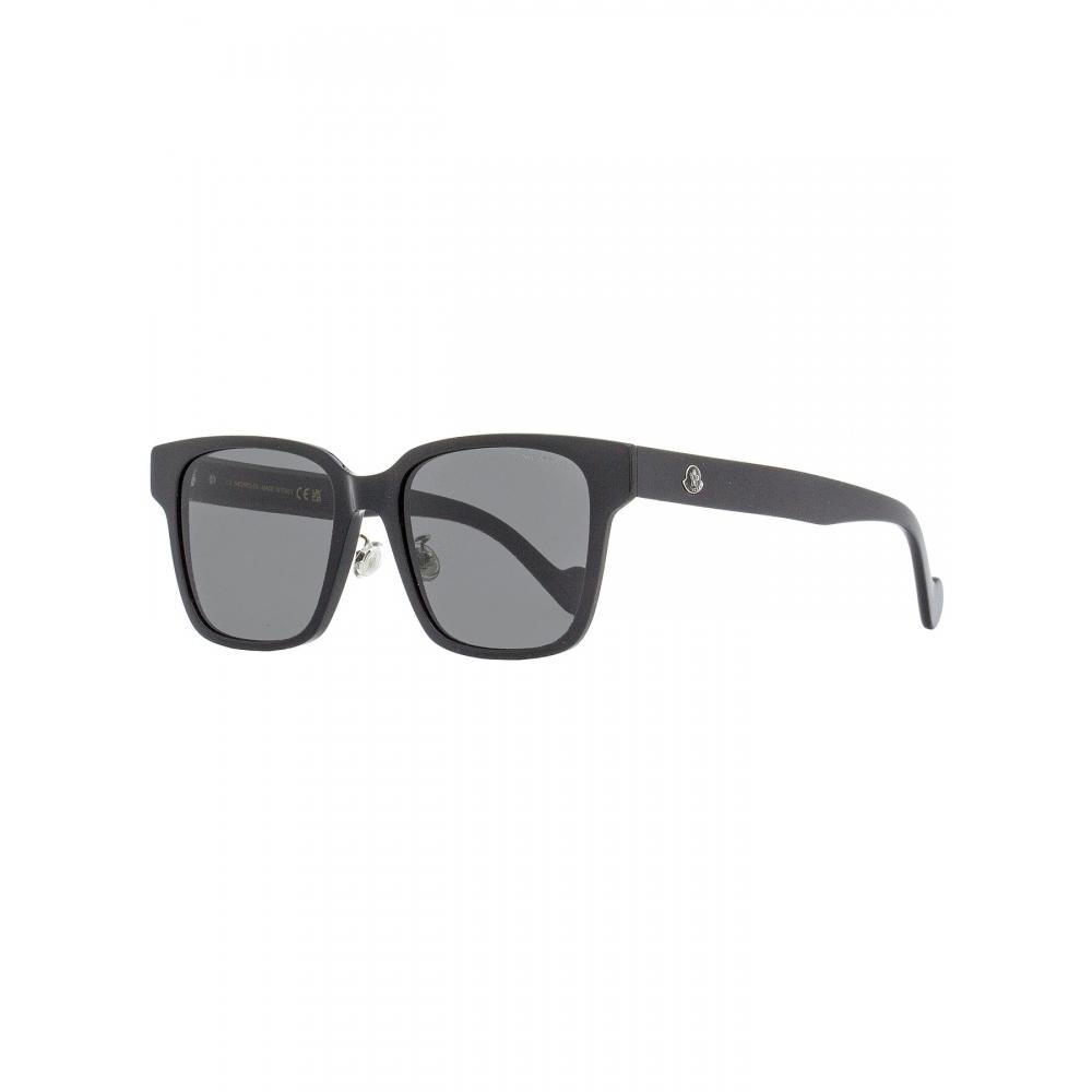 

Moncler квадратные солнцезащитные очки унисекс ML0235K 01A черные 53 мм