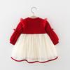 Korean Style Girls' Lolita Princess Dress with Bow and Gauze Details