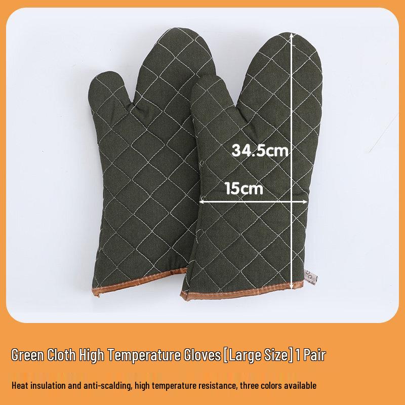 ZISIZ Heat-Insulating Microwave Oven Gloves