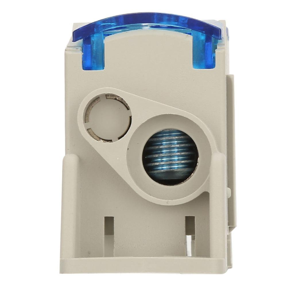 Brass Conductor Terminal Block Distribution Box Blue Junction Box  Power Distribution Cabinets